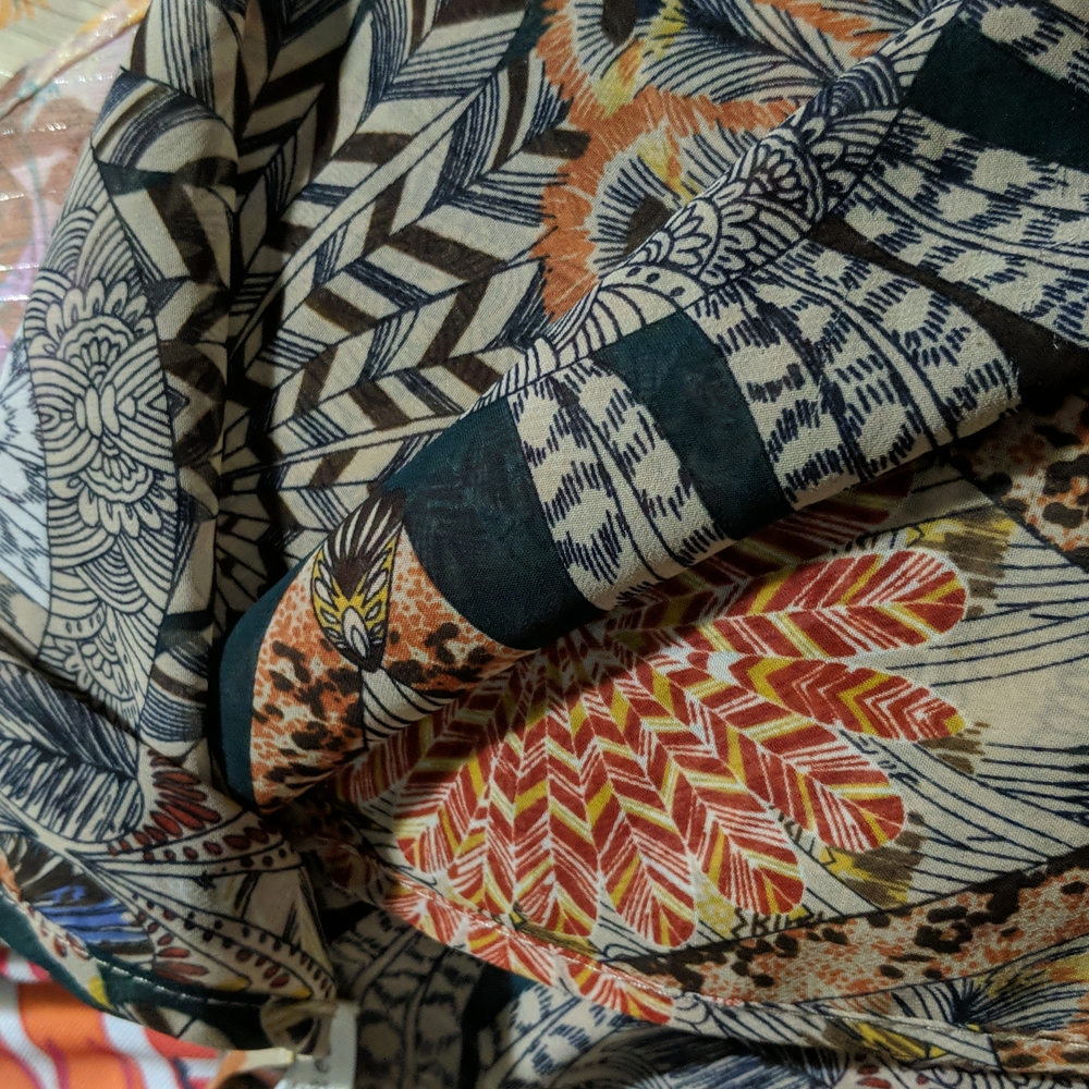 Beautiful Midi Boho Kimono